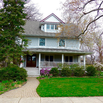 Cape Cod Style Home - Wilmette, IL in James Hardie Siding & Trim