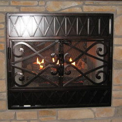 Rombos Firescreen Inset - Fireplace Screens