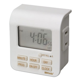 Southwire 59428TV Indoor 24-Hour Mechanical Timer