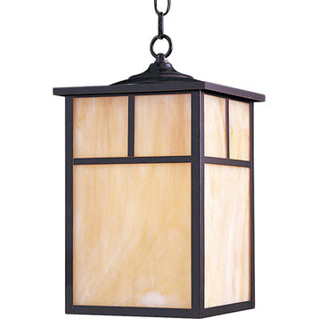 Maxim Coldwater 1-Light Outdoor Hanging Lantern 4058HOBU - Burnished
