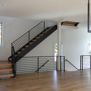 85_Sleek Three-Quarter Turn Multilevel-Staircase, McLean VA 22101
