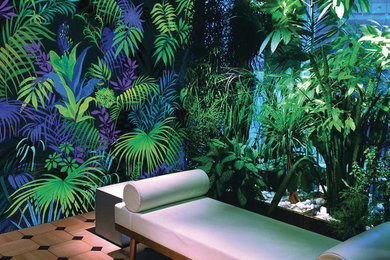 decor mural jungle