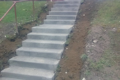 Steps tear out/replace