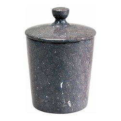 Mink Marble Cotton Ball Holder - Products