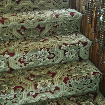 Carpeted Stairs at the Hebl Home