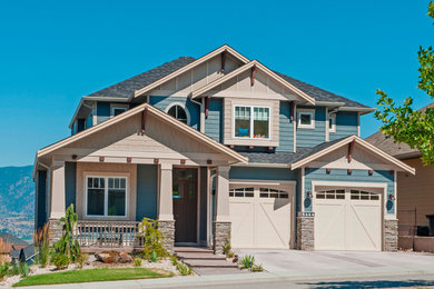 Inspiration for a craftsman exterior home remodel in Vancouver