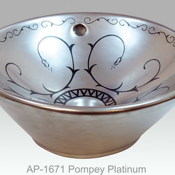 Hand Painted Vessels Sinks by Atlantis - Bathroom Sinks