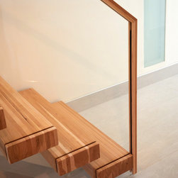 6008 Wood Cap Rail - Stair Parts