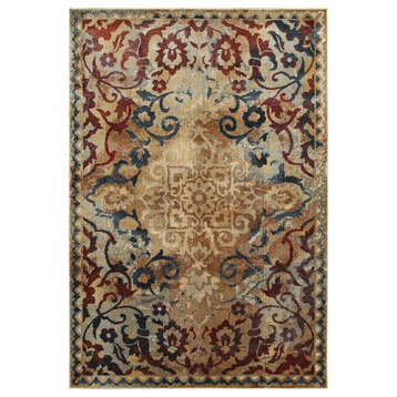 Empire 021J4 Gold/Red 2'3" x 7'6" Rug