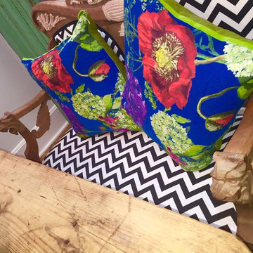 Country Boho Dining Area