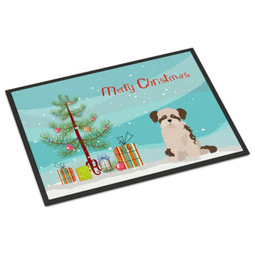 Shi Chi #3 Christmas Tree Indoor/Outdoor Mat 24x36 Doormats