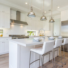 Sleek White Kitchen