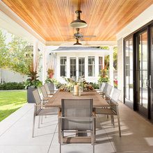 Porch ceiling