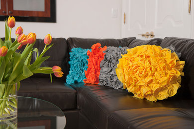 Colorful Pillow Accents