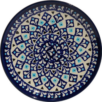 Polish Pottery  Plate, Pattern Number: 217a