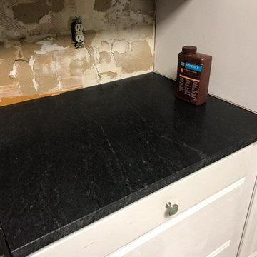 12205 American Black Honed Granite Project