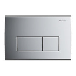 Geberit Polished Chrome Kappa50 Flush Plate - Bathroom Fixtures