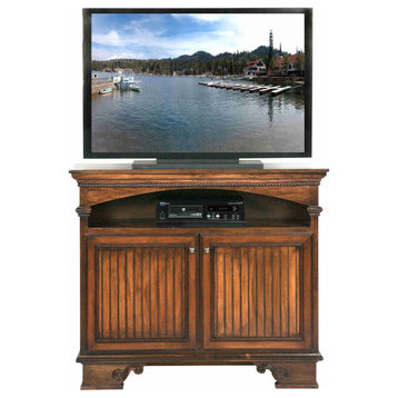 Eagle Furniture 49" Entertainment Console, Tempting Turquoise, Without Hutch