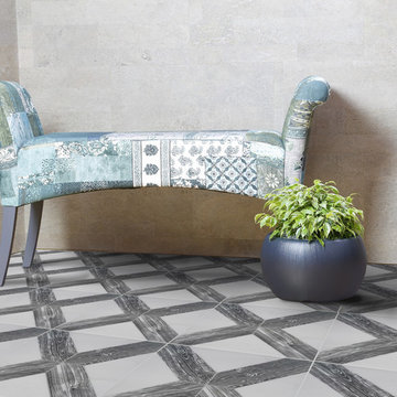 Marble Tile in Wood Look