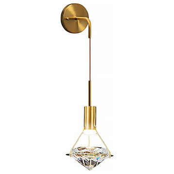 High quality copper hanging light fixture for wall