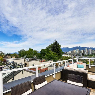 Rooftop patio