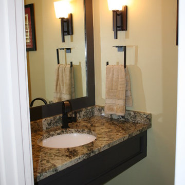 A floating counter economically  brings beauty & function