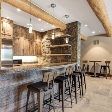 Breckenridge Contemporary Log Cabin