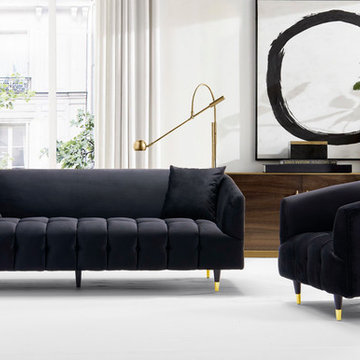 Chic Home Julia Sofa, Black