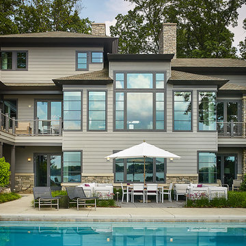 Hasserton - Transitional Prairie Style Lakefront