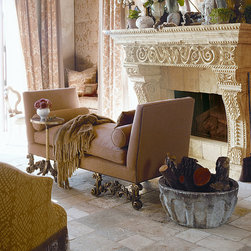 Antique Limestone Flooring - Wall And Floor Tile