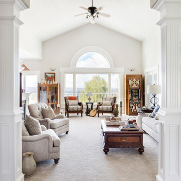 Spanish Inspired Living Room