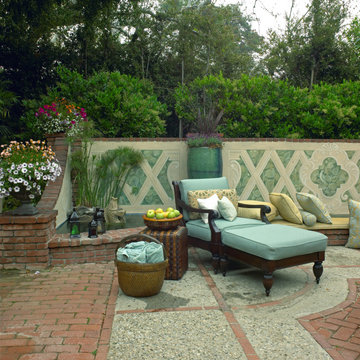 Koi Fountain/Patio Splendor