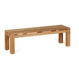 Wintons Teak Pierson Backless Bench - Outdoor Benches