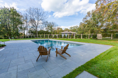 Example of a classic pool design in Boston