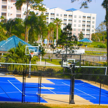 The Fountains at SeaWorld Sport Court