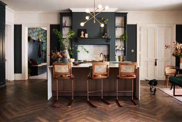 Eclectic Kitchen by Dowsing & Reynolds