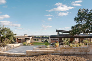 Inspiration for a contemporary exterior home remodel in Other
