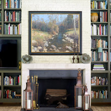 Attic renovation - library