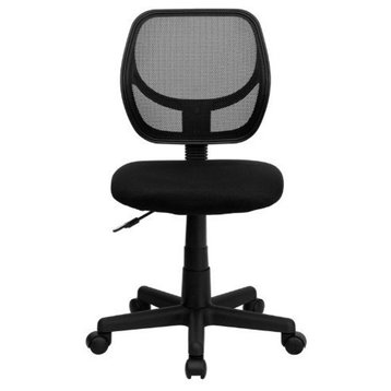 Adjustable Office Chair With Syncho Mechanism, Mesh Chair, Nicer Interior