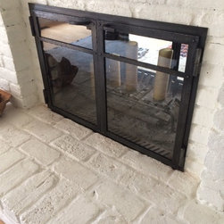 Glass fireplace - Home Decor