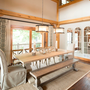 Beautiful lakefront Timber Frame
