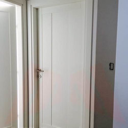 Modern Swing Door in Matte White Finish - Interior Doors
