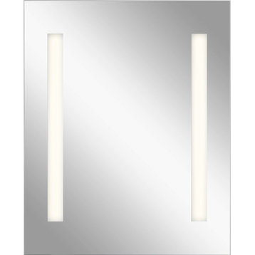 Elan 83999 32" x 26" Rectangular Beveled Mirror - Mirrored