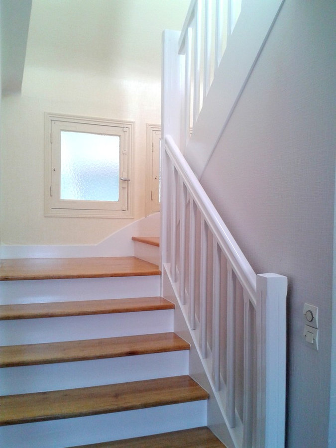 Mise en peinture d'escaliers