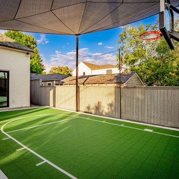 All-Season Court & Cove | North Texas Landscape Design