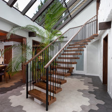 Stone Remodel - Stair Railing