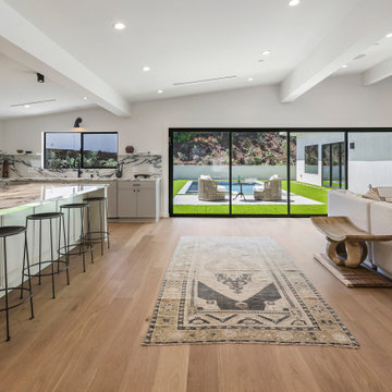 Expansive Bel Air Open-Concept Living Room Transformation
