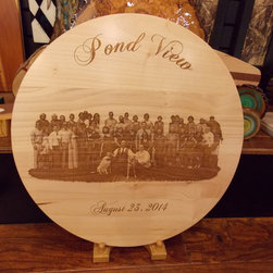 CUSTOM Creative laser engraved Lazy Susans - Tabletop Accessories