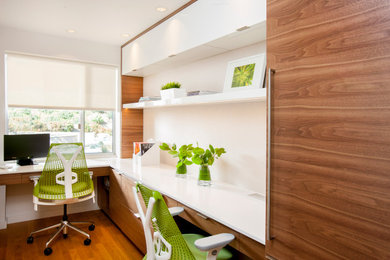 Inspiration for a modern home design remodel in San Diego