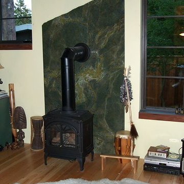 Our main source of heat given how energy efficient the home is!